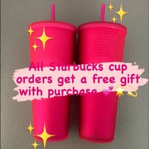 FREE GIFT WITH ANY STARBUCKS CUP ORDER